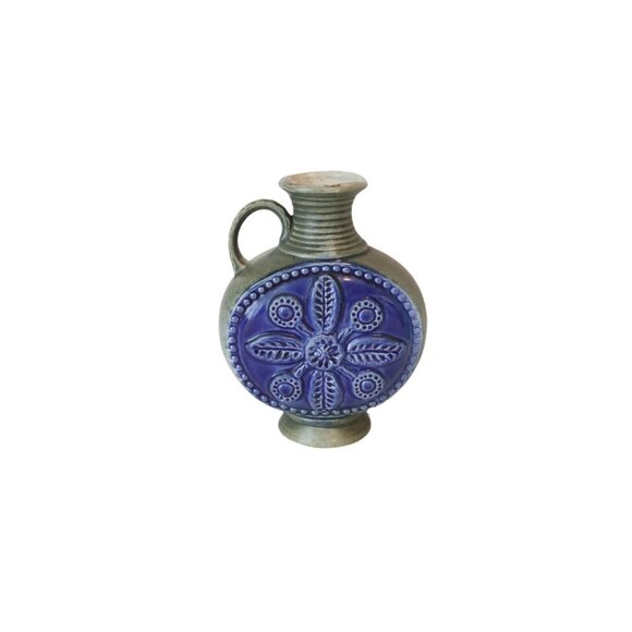 Vintage Mid Century Modern Jasba Pottery Vase Jug Western Germany MCM - Picture 1 of 8